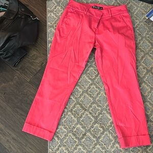 Pink cropped pants size 4